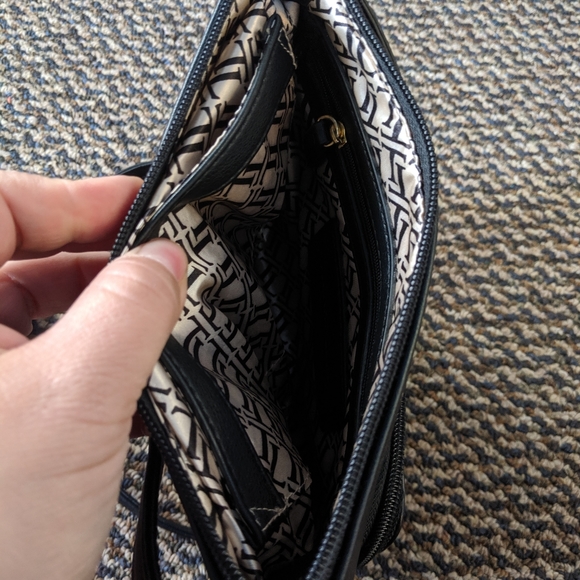 Tignanello Bags Womens Tignanello Black Leather Crossbody Bag